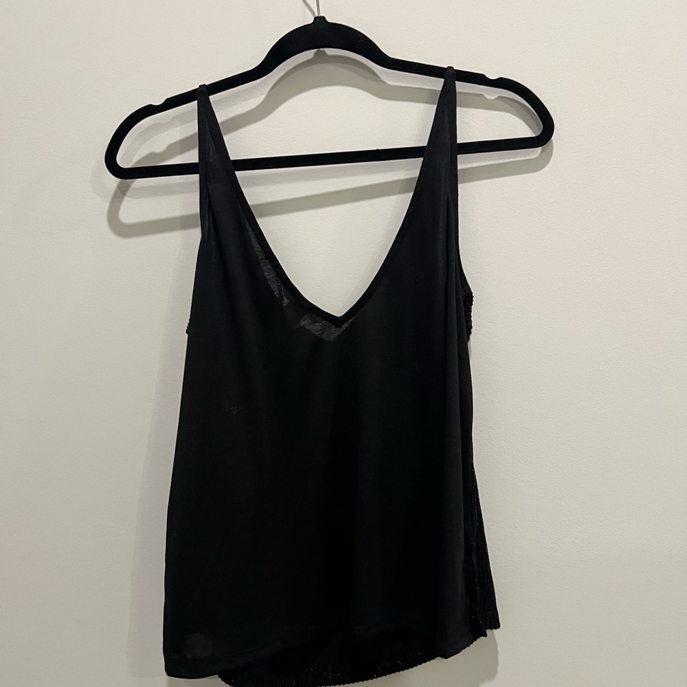 H&M sparkly tank, size M - Picture 3 of 3